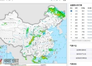 2026-07-31 早晨今年四川首次包揽全国降水榜单前七位