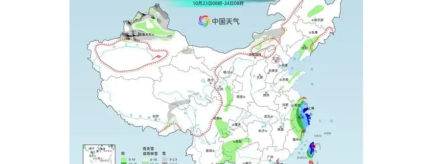 我国东南沿海将迎强降雨 北方多地气温起伏大
New
