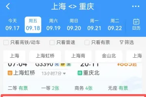“十一”高铁票涨价，有的车次比平时贵了近百元？12306回应
New