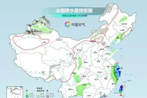 我国东南沿海将迎强降雨 北方多地气温起伏大
New