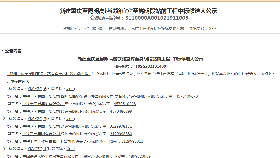 渝昆高铁宜宾至嵩明段9月开工！这些地方都有站…-1.png