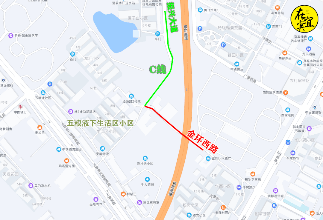 拆迁费1亿！宜宾五粮液周边将大变样，新增3条路…-22.gif