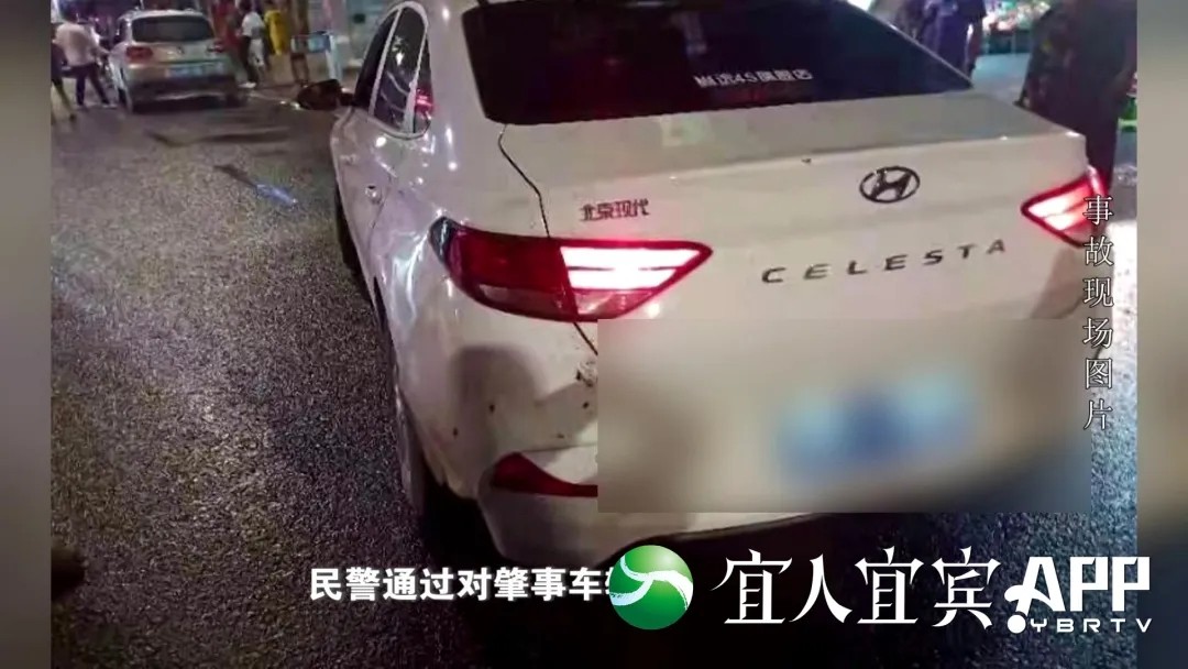 宜宾男子酒后撞坏栏杆慌忙逆行，连撞2车，现场一片狼藉！-8.jpg