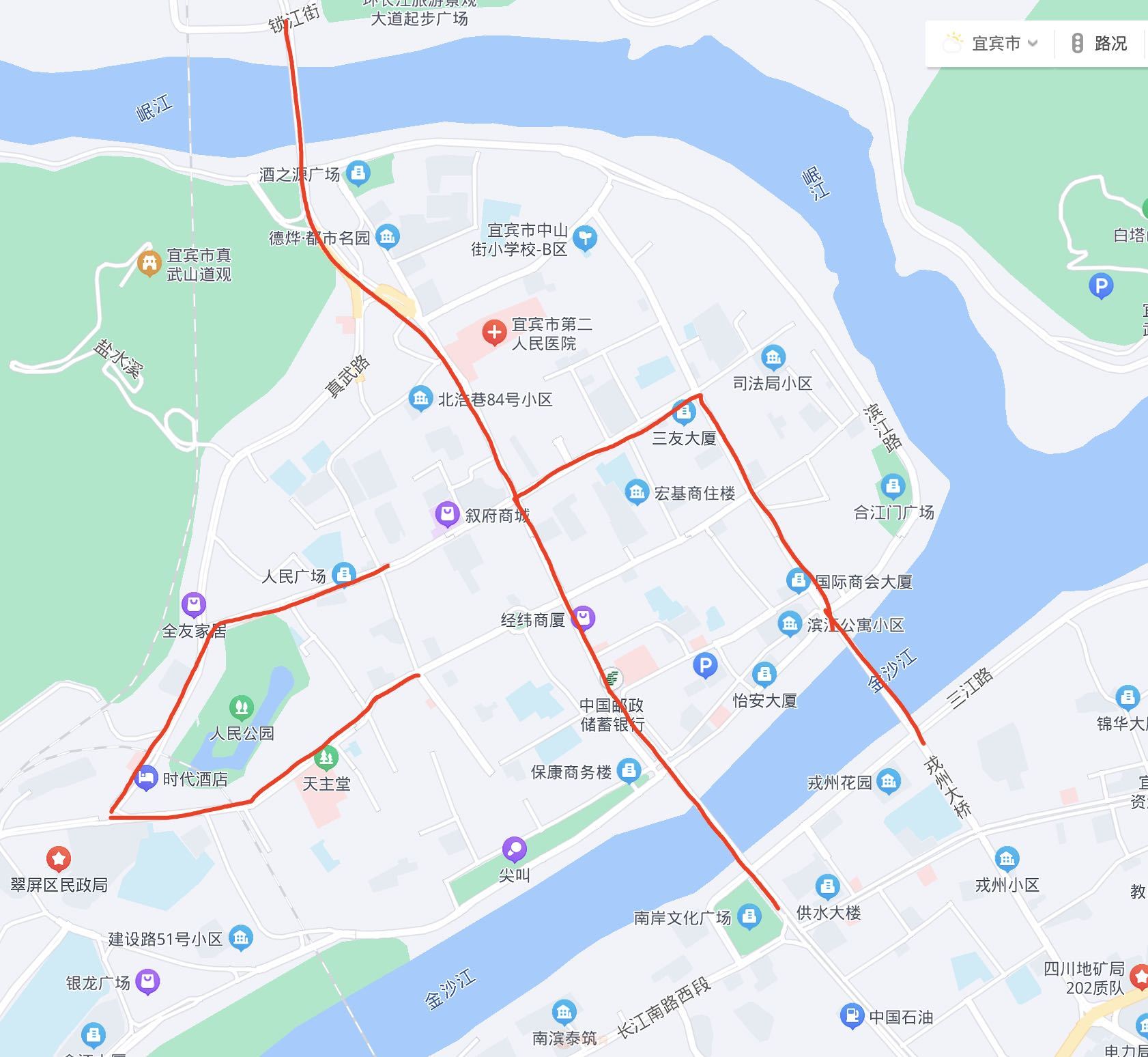 今天起宜宾这些车辆可以享受特殊政策！在老城区限行路段，双向通行！-3.jpg