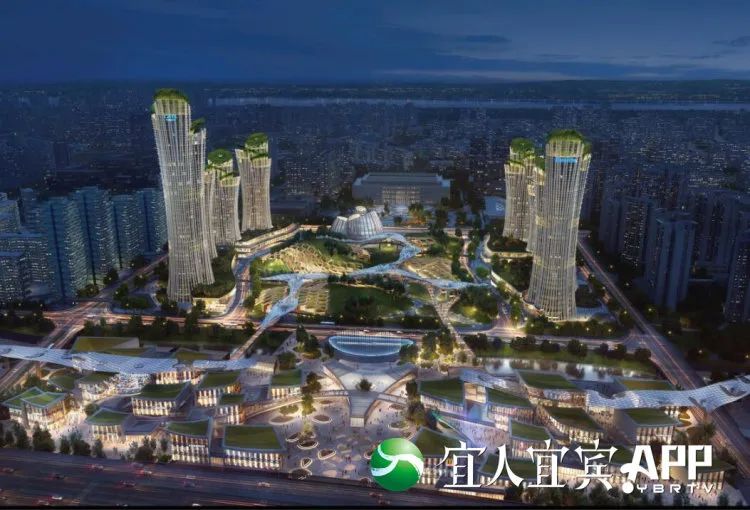 定了！高铁宜宾站区域将这样建，塔楼、中央公园、商业区…-1.jpg