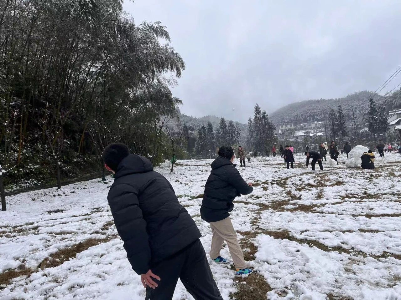 正在下！绝对不能错过的蜀南竹海初雪！-3.jpg