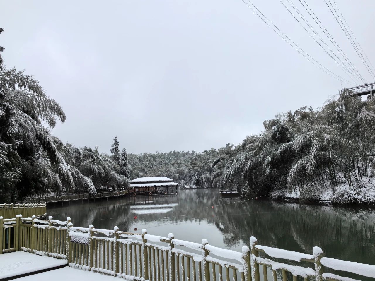 正在下！绝对不能错过的蜀南竹海初雪！-9.jpg