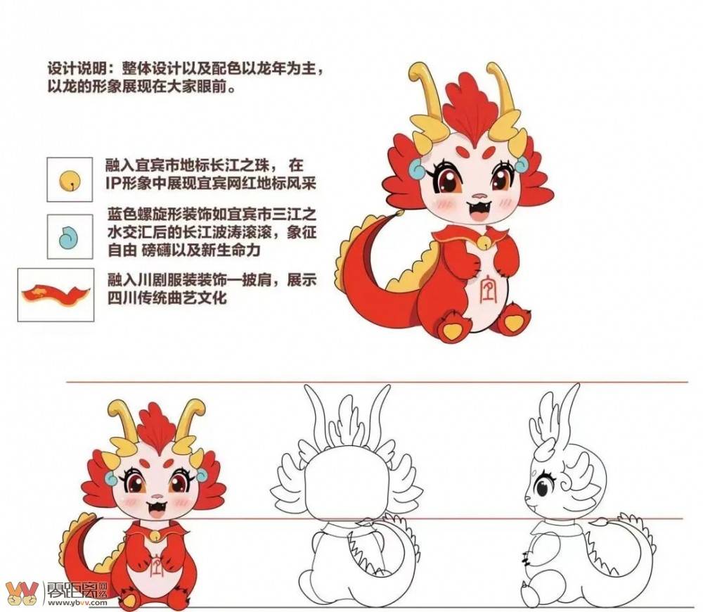 定了！2024宜宾春晚吉祥物就叫“龙幺幺”-3.jpeg