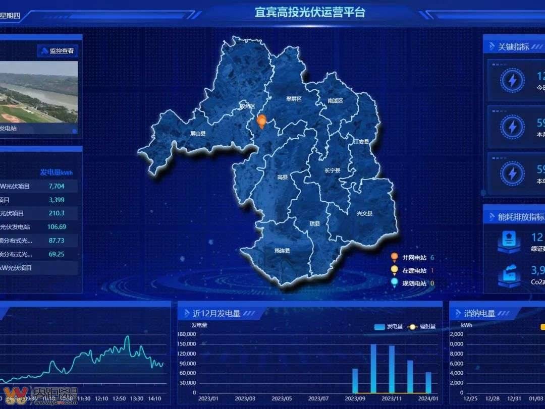 宜宾高新区第二污水处理厂分布式光伏项目正式并网发电-2.jpg