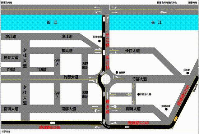 注意！宜宾这些路段要交通管制了！-5.gif