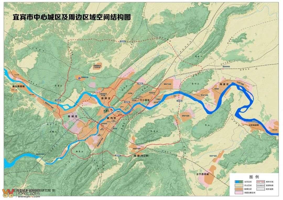 城市规划设计｜宜宾市中心城区及周边区域结构图-1.jpg