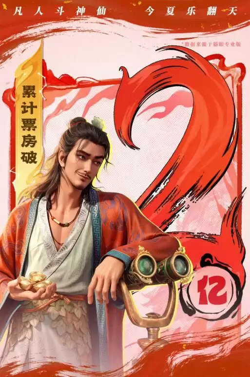 出圈又出海！四川造动画《八仙！》票房破2亿 官宣海外档期
New
